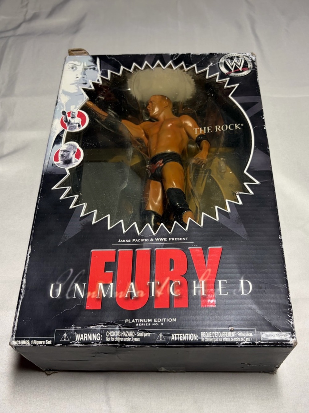 The Rock Fury Unmatched WWE Action Figure